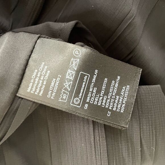 H&M Black Peasant Style Wide Straight Leg Jumpsuit Strappy Back 4 - Picture 9 of 9